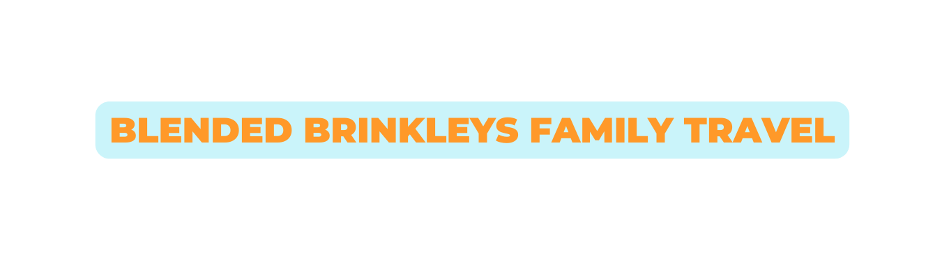 BLENDED BRINKLEYS FAMILY TRAVEL