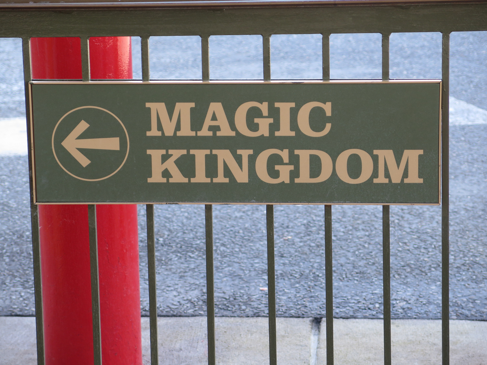 Magic Kingdom Sign 